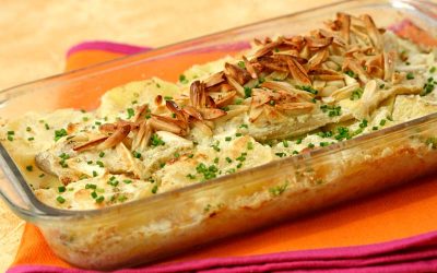 COD BAKED IN THE OVEN WITH ALMONDS